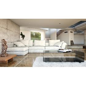 Modern Realistic Interior Living Room Maya and 3Dsmax - Concrete Luxury Villa